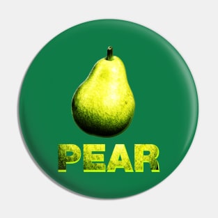 Fruit Identity Pear Pin