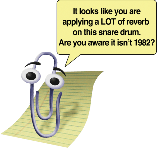 Funny Clippy Microsoft Word Retro Snare Drum Quote Magnet