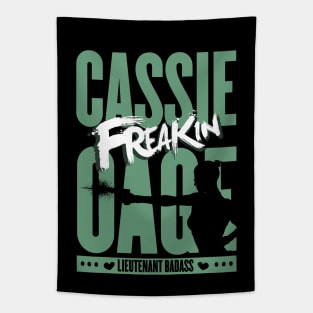 Lieutenant Badass - Cassie Cage Tapestry