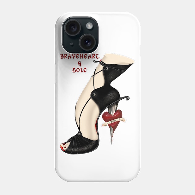 Braveheart & Sole Phone Case by AnarKissed