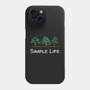 Simple Life - Three Trees Phone Case