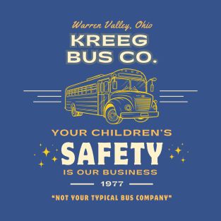 Kreeg Bus Company of Warren Valley Ohio T-Shirt