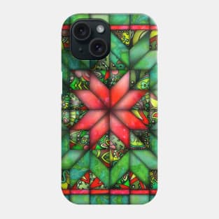 Christmas quilt Phone Case