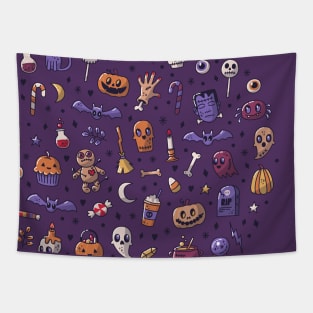 Happy Halloween Tapestry