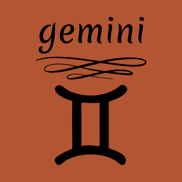 Gemini zodiac sign by Iskapa