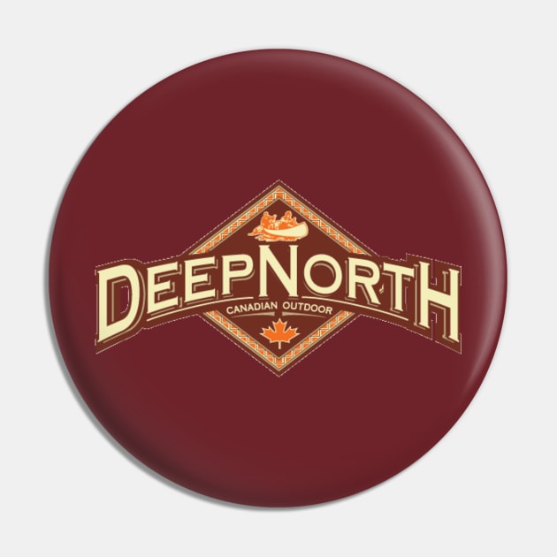 Deep North Canadian Outdoor Pin by TBM Christopher