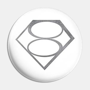 Kryptonian symbol Pin