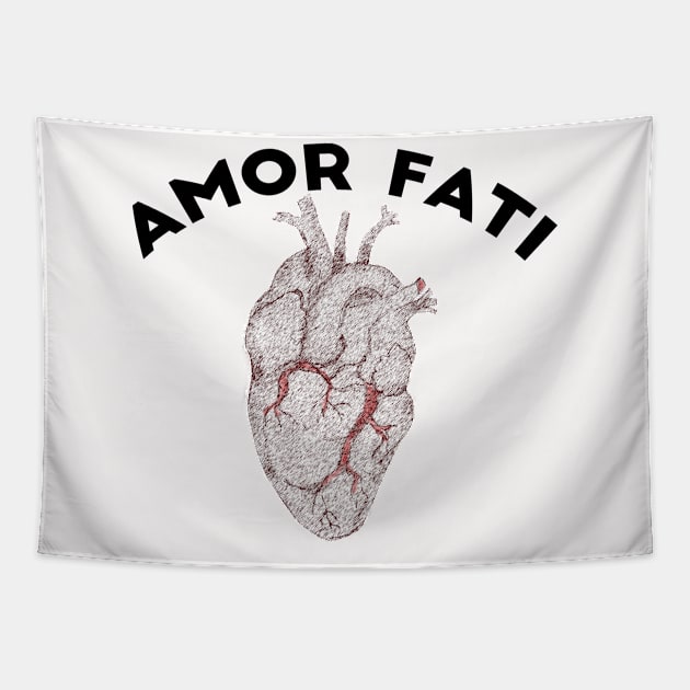 Stoics Amor Fati Tapestry by emma17