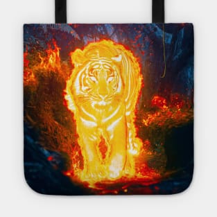 Blazing Tiger Tote