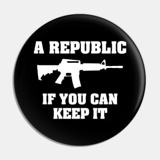 A Republic Pin