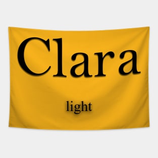 Clara Name meaning Tapestry