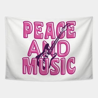 Peace and Music Tapestry