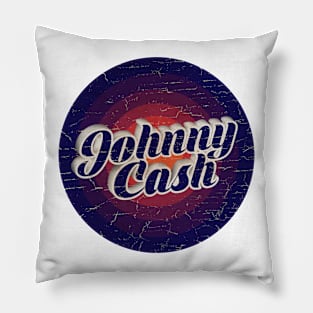 JOHNNY CASH - VINTAGE SHADOW DETAIL Pillow