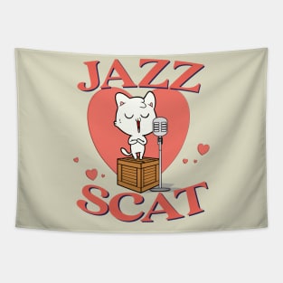 Jazz Scat Tapestry