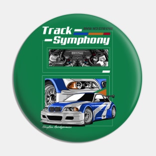 GTR E46 Track Symphony Pin