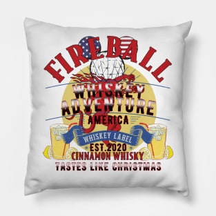 Whiskey Adventure formerly Fire and Ice at Epcot America Pillow