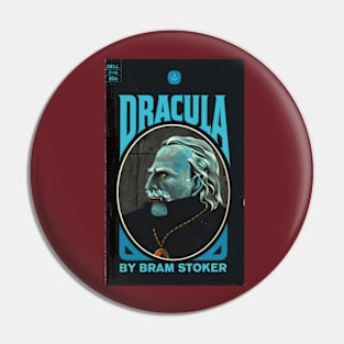 Dracula Book Cover Pin