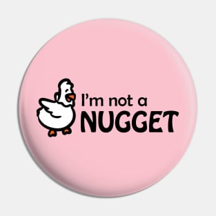 I am not a nugget vegan Pin