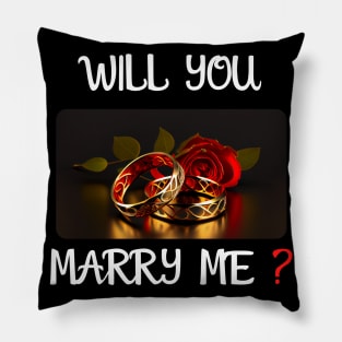 Will You Marry Me? 1 Marriage Proposal Pillow