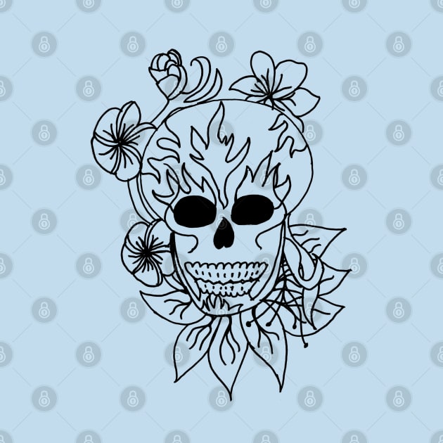 Sugar Skull - Plain by Unravel_Unwind