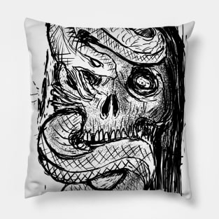 Death Skull No VI Pillow