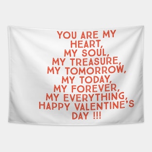 Valentine's  day gift Tapestry