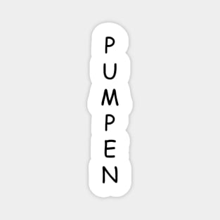 Pump Fitness T-Shirt Magnet