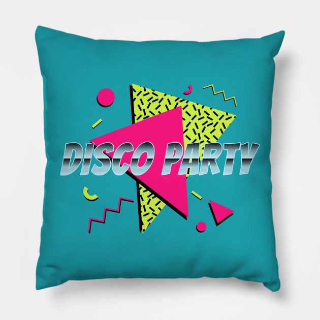 Disco Party Pillow by High Altitude