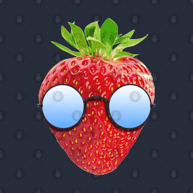 Cool Strawberry by Nerd_art