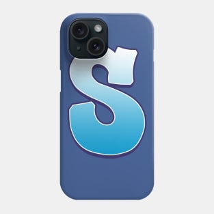 S - Blue Phone Case