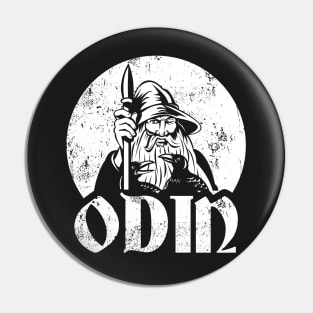 Mystic Odin Wanderer Viking Norse Valhalla Edda Ragnar Shirt Pin