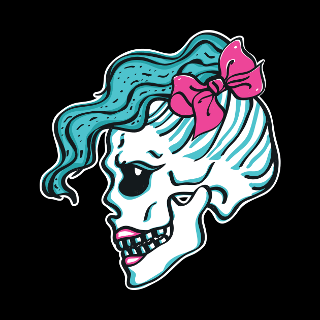 Girl Skull by Marina BH