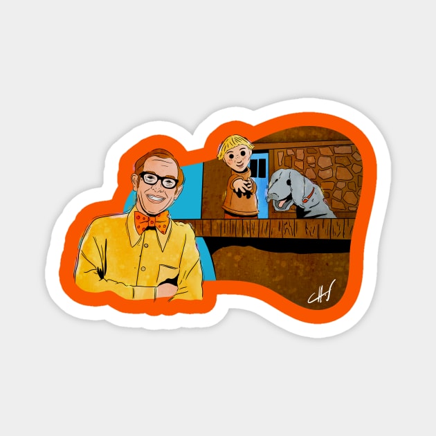 Mr. Dressup Magnet by ChrisPaulFarias