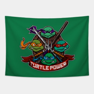 Turtle Power Tapestry