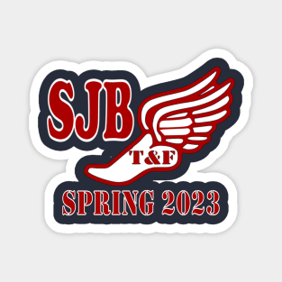 SJB Track and Field Spring 2023 Magnet