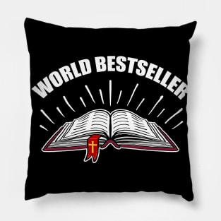 world bestseller holy bible Pillow