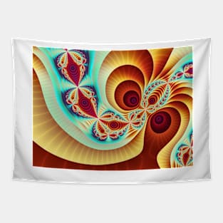 Colourful Fractal Abstract Tapestry