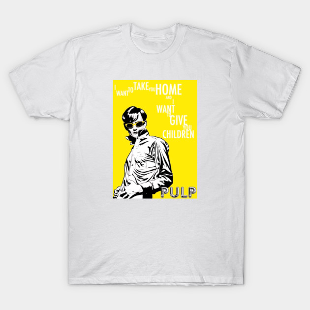 pulp band t shirt