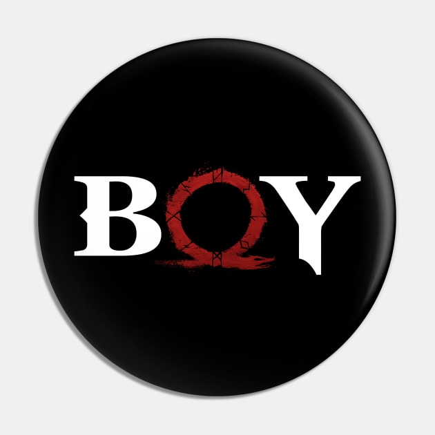 BOY - God of War Pin by Dopamine Creative