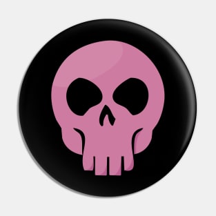 Skull - Pink Pin