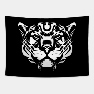 white tiger t-shirt Tapestry