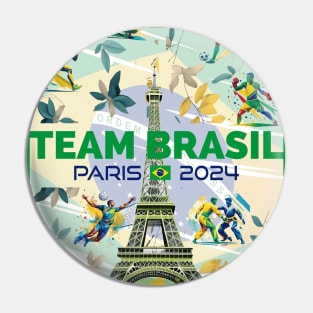 Team Brasil - 2024 Pin