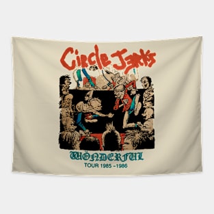 circle jerks_wonderful tour1985~1986 Tapestry