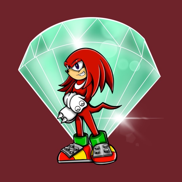 Knuckles the Echidna by MauryAraya316