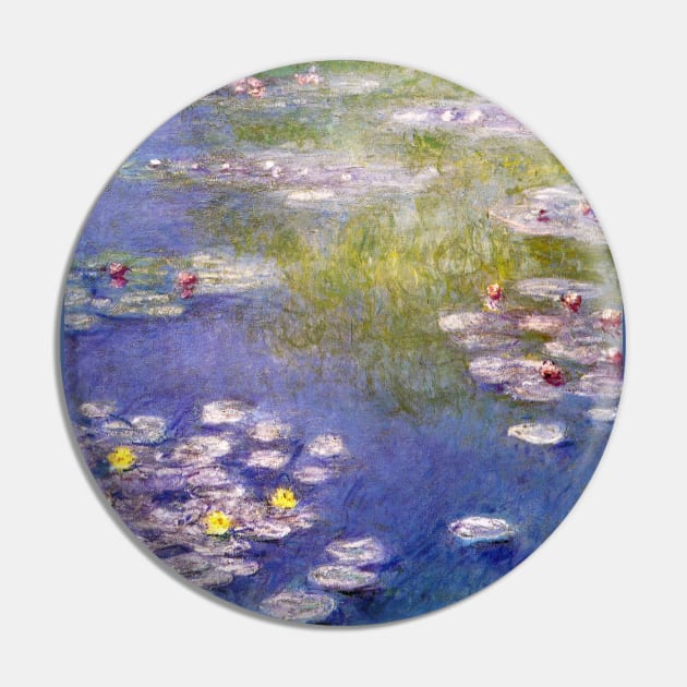 Waterlilies by Claude Monet Pin by MasterpieceCafe