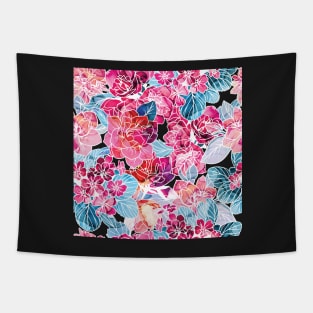 Pretty Flowers Pattern Tapestry