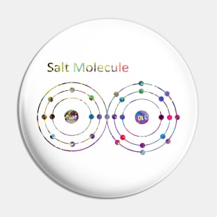 Salt Molecule Pin