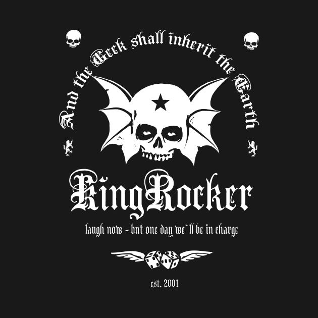 the geek shall inherit the earth by Kingrocker Clothing