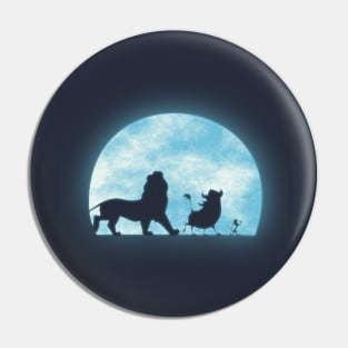 A walk with friends in the moonlight Pin