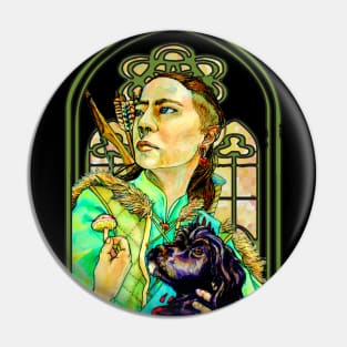 Character portrait Pin